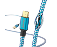 Hama KABEL USB-microUSB 1.5M HAMA REFLECTED niebieski # - 1457237 - zdjęcie 3